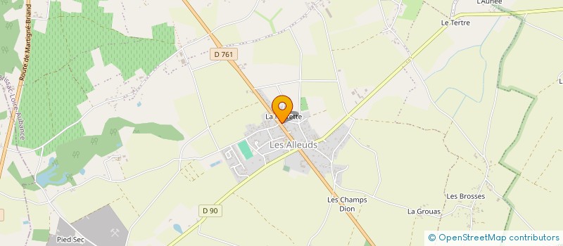 localisation de l'entreprise MONSIEUR FREDERIC MOISSON à BRISSAC LOIRE AUBANCE