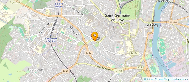 localisation de l'entreprise MONSIEUR FREDERIC MOLAS  SAINT-GERMAIN-EN-LAYE