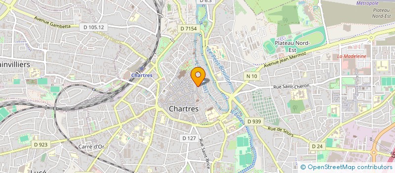 localisation de l'entreprise MONSIEUR FREDERIC MONAMY à CHARTRES