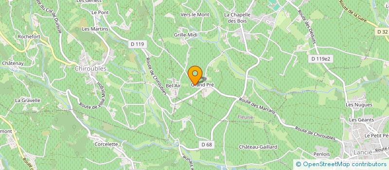 localisation de l'entreprise MONSIEUR FREDERIC MONTANGERON à FLEURIE