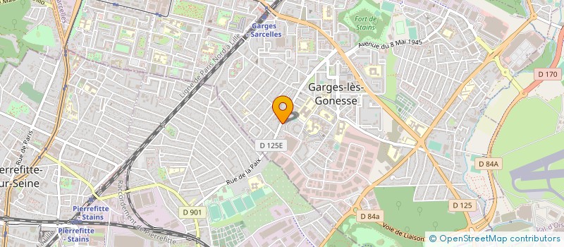 localisation de l'entreprise MONSIEUR FREDERIC MONTERO  SAINT-GERVAIS-LA-FORET