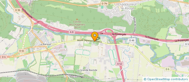 localisation de l'entreprise MONSIEUR FREDERIC MONTILLA  FUVEAU