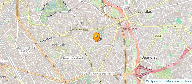 localisation de l'entreprise MONSIEUR FREDERIC MOREAU  PARIS