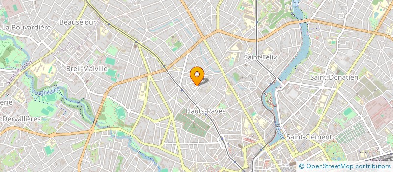 localisation de l'entreprise MONSIEUR FREDERIC MOREAU à NANTES