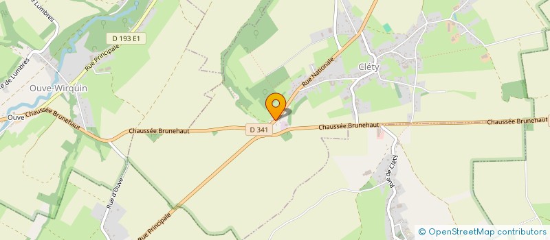 localisation de l'entreprise MONSIEUR FREDERIC MORENVAL  CLETY