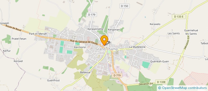 localisation de l'entreprise MONSIEUR FREDERIC MORIN  GRAND-CHAMP