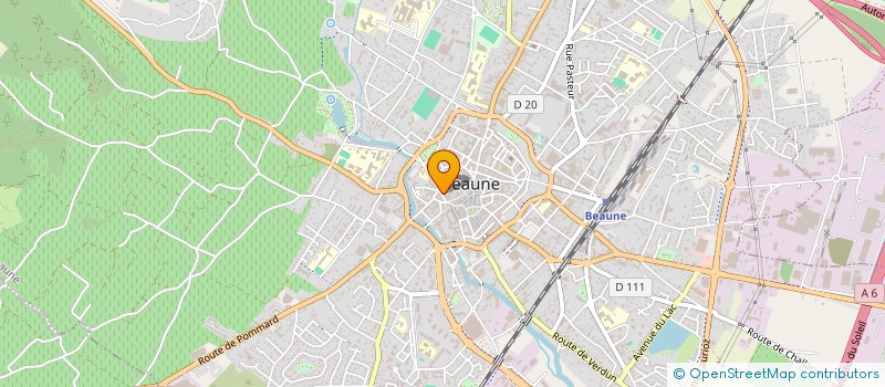 localisation de l'entreprise MONSIEUR FREDERIC MORIN à BEAUNE