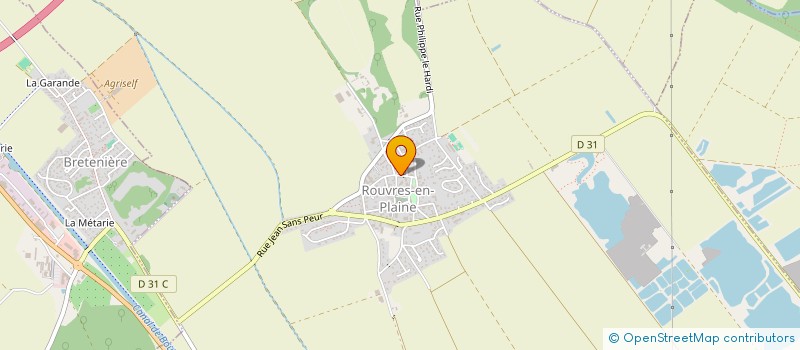 localisation de l'entreprise MONSIEUR FREDERIC MORLAIX  ROUVRES-EN-PLAINE