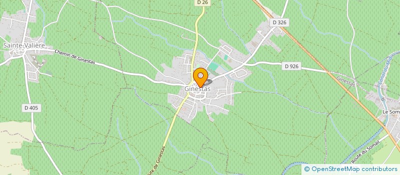 localisation de l'entreprise MONSIEUR FREDERIC MOTTARD  GINESTAS