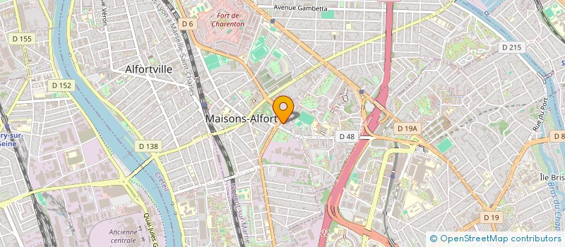 localisation de l'entreprise MONSIEUR FREDERIC MOTTET-AUSELO à MAISONS-ALFORT