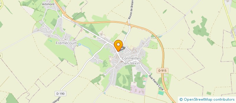 localisation de l'entreprise MONSIEUR FREDERIC MOUCHELET à CORMEILLES-EN-VEXIN