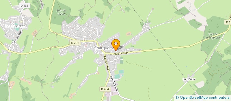 localisation de l'entreprise MONSIEUR FREDERIC MOUGIN  CHARQUEMONT