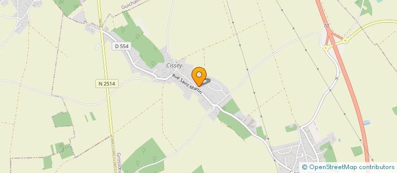 localisation de l'entreprise MONSIEUR FREDERIC MOUILLARD  GROSSUVRE