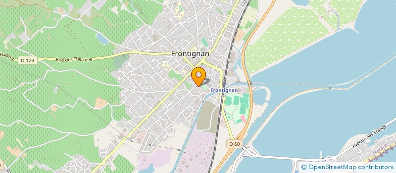 localisation de l'entreprise MONSIEUR FREDERIC MOUKLI à FRONTIGNAN