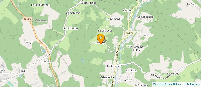 localisation de l'entreprise MONSIEUR FREDERIC MOULINIER à EYRAUD-CREMPSE-MAURENS