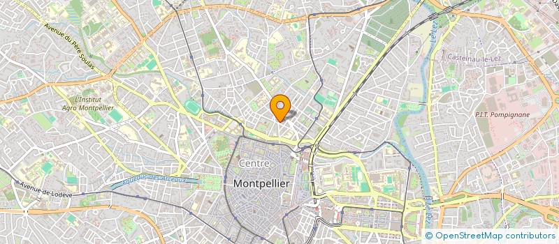 localisation de l'entreprise MONSIEUR FREDERIC MOUREAU à MONTPELLIER