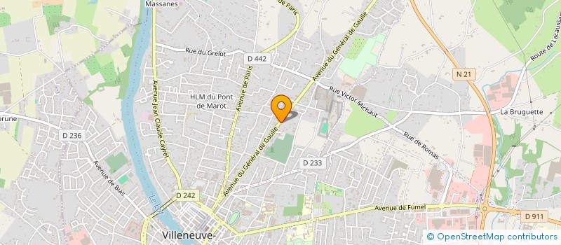 localisation de l'entreprise MONSIEUR FREDERIC MOURGES à VILLENEUVE-SUR-LOT