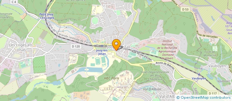 localisation de l'entreprise MONSIEUR FREDERIC MOYSAN  JOUY-EN-JOSAS