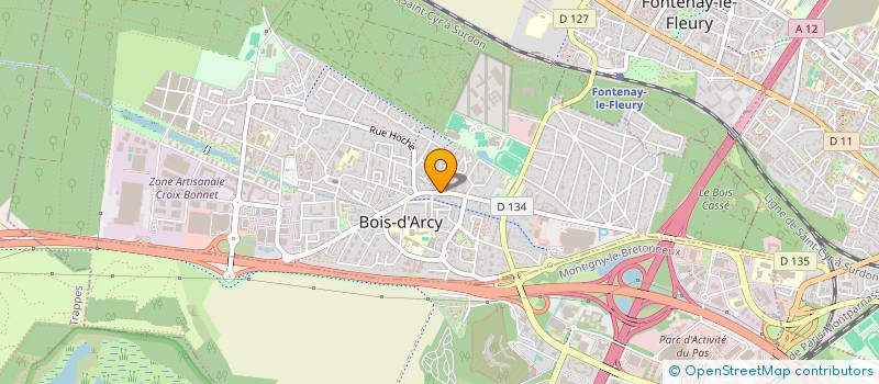 localisation de l'entreprise MONSIEUR FREDERIC MUDRYK  BOIS-D'ARCY