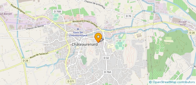 localisation de l'entreprise MONSIEUR FREDERIC MULET  CHATEAURENARD