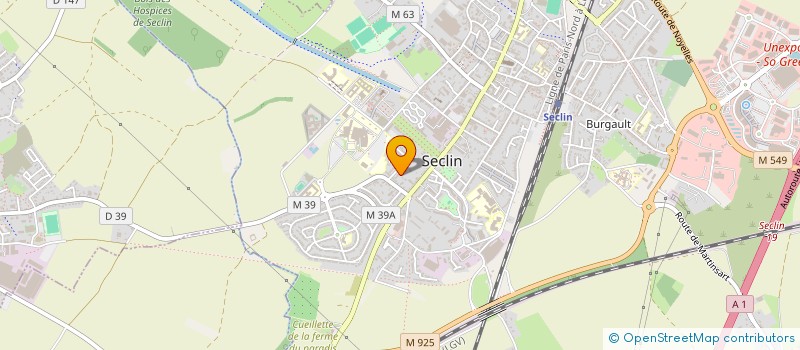 localisation de l'entreprise MONSIEUR FREDERIC MULIER à SECLIN