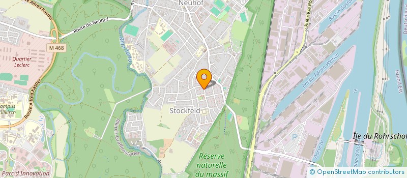 localisation de l'entreprise MONSIEUR FREDERIC MUNDSCHAU  STRASBOURG