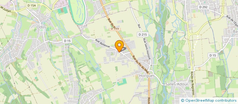 localisation de l'entreprise MONSIEUR FREDERIC MUR  HORGUES