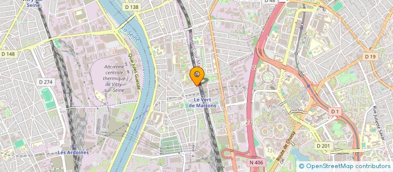 localisation de l'entreprise MONSIEUR FREDERIC MURADYAN  ALFORTVILLE