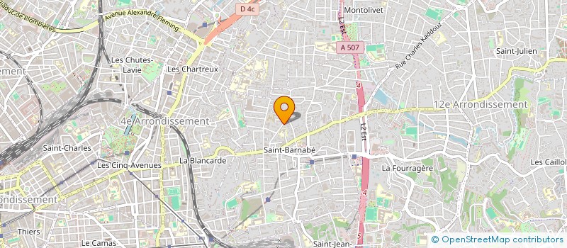 localisation de l'entreprise MONSIEUR FREDERIC MURAT à MARSEILLE