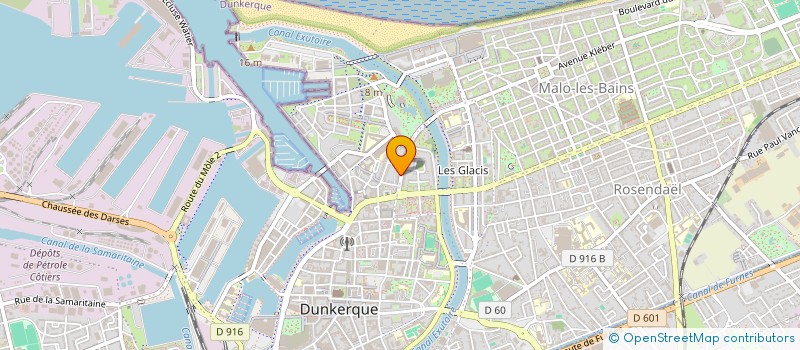 localisation de l'entreprise MONSIEUR FREDERIC NAEGELY à DUNKERQUE