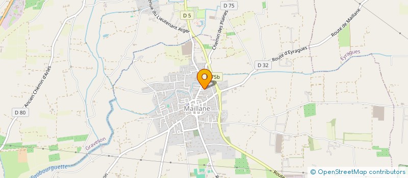 localisation de l'entreprise MONSIEUR FREDERIC NAERT  MAILLANE