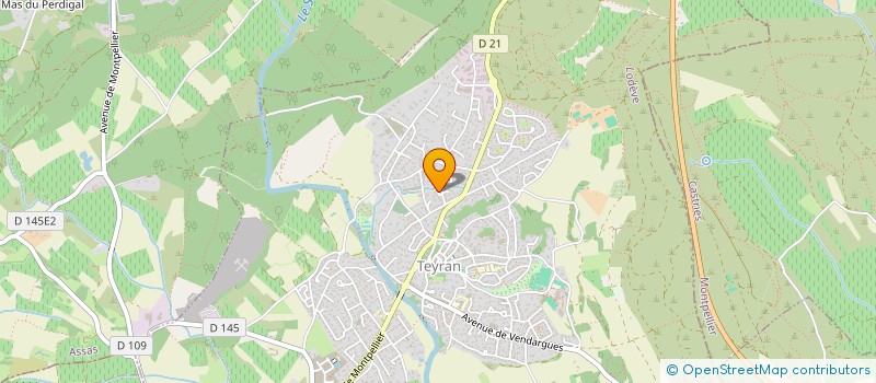 localisation de l'entreprise MONSIEUR FREDERIC NALET  TEYRAN