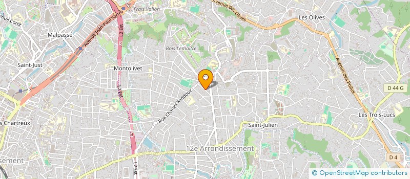 localisation de l'entreprise MONSIEUR FREDERIC NARAYANASSAMY  MARSEILLE