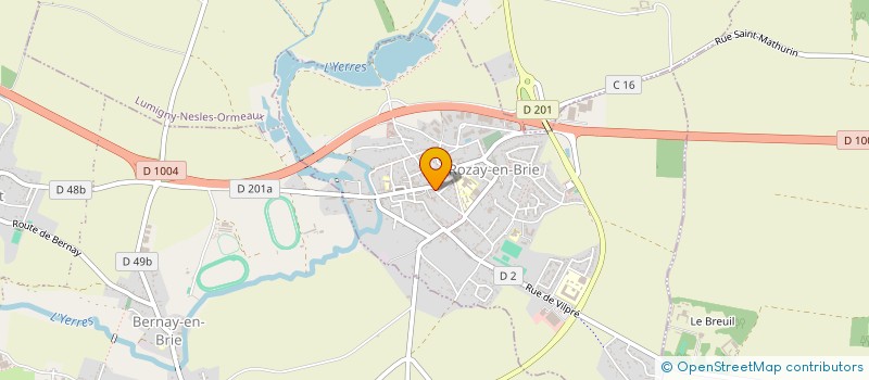 localisation de l'entreprise MONSIEUR FREDERIC NASSAU  ROZAY-EN-BRIE