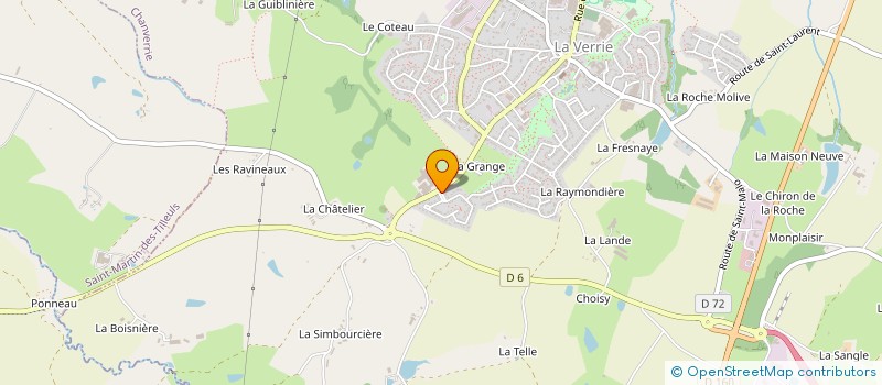 localisation de l'entreprise MONSIEUR FREDERIC NAULLET à CHANVERRIE