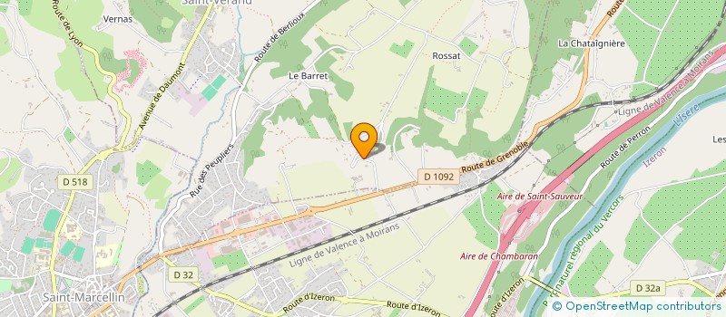 localisation de l'entreprise MONSIEUR FREDERIC NAVARRA  SAINT-VERAND