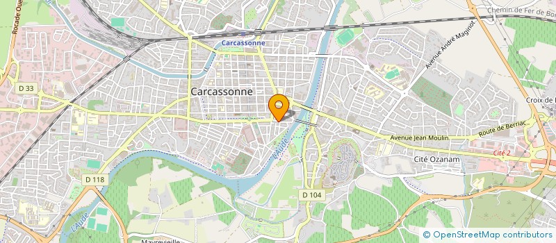 localisation de l'entreprise MONSIEUR FREDERIC NAVARRO à CARCASSONNE