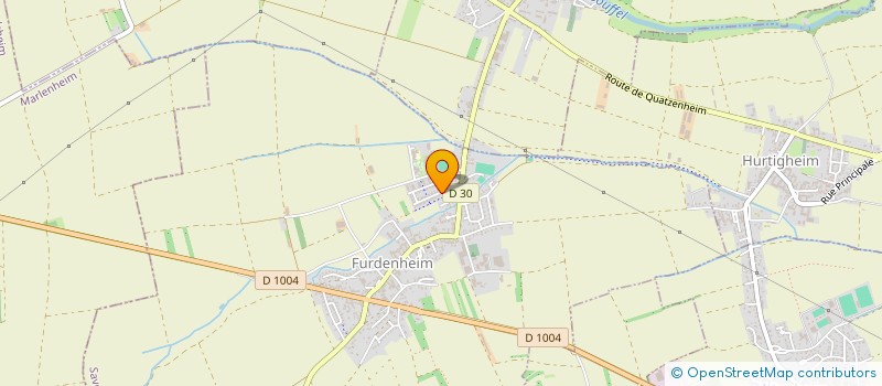 localisation de l'entreprise MONSIEUR FREDERIC NDINIBOLE  FURDENHEIM