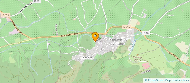 localisation de l'entreprise MONSIEUR FREDERIC NELATON  CORBERE