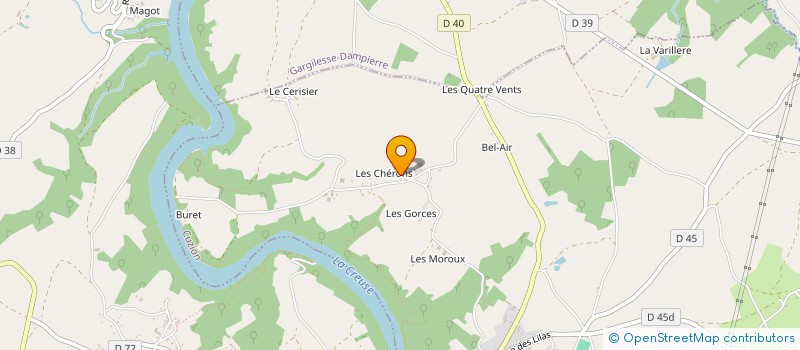 localisation de l'entreprise MONSIEUR FREDERIC NELISSEN à CUZION