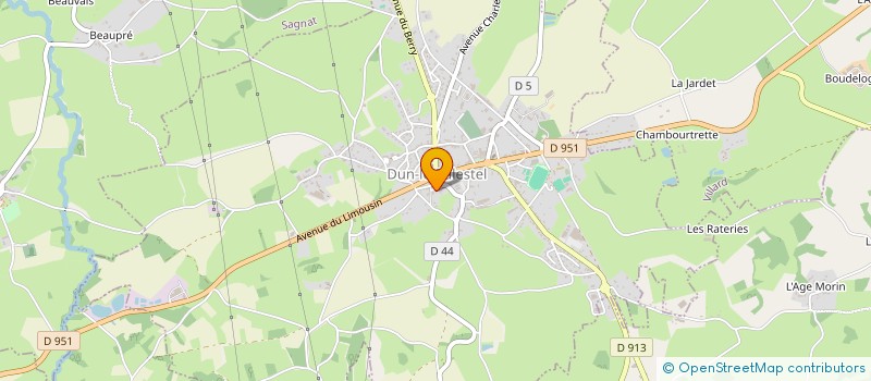 localisation de l'entreprise MONSIEUR FREDERIC NEPVEU à DUN-LE-PALESTEL
