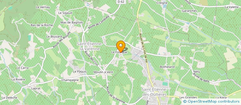 localisation de l'entreprise MONSIEUR FREDERIC NESME  SAINT-ETIENNE-LA-VARENNE