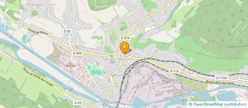 localisation de l'entreprise MONSIEUR FREDERIC NEUREUTHER  NEUVES-MAISONS