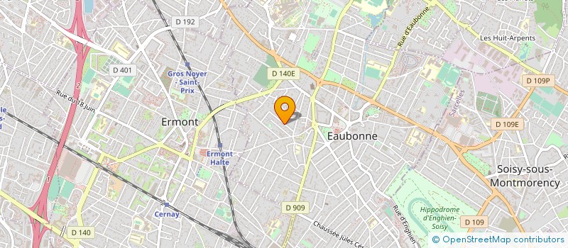 localisation de l'entreprise MONSIEUR FREDERIC NEUVILLE à EAUBONNE