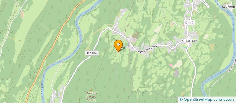 localisation de l'entreprise MONSIEUR FREDERIC NEVEU  CESSEY