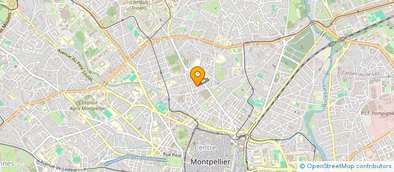 localisation de l'entreprise MONSIEUR FREDERIC NEZREG à MONTPELLIER