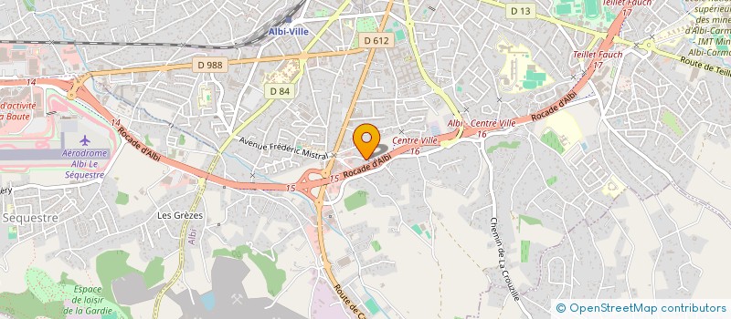 localisation de l'entreprise MONSIEUR FREDERIC NGUYEN à ALBI