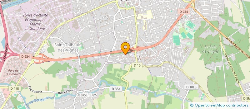 localisation de l'entreprise MONSIEUR FREDERIC NGUYEN  LAGNY-SUR-MARNE