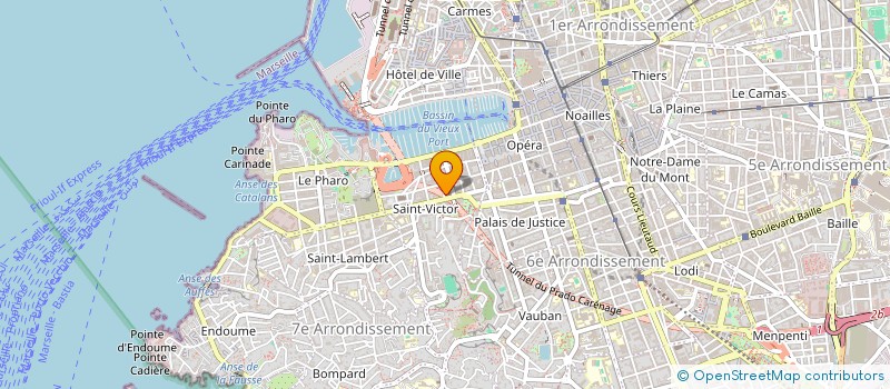 localisation de l'entreprise MONSIEUR FREDERIC NIETO à MARSEILLE