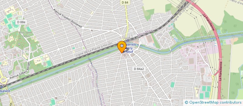 localisation de l'entreprise MONSIEUR FREDERIC NIZARD  VILLEPARISIS